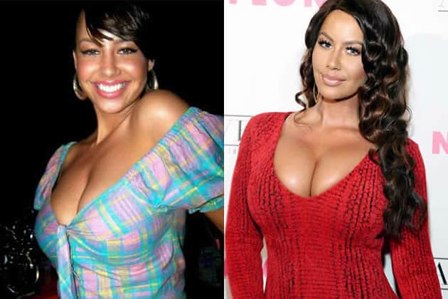 Amber Rose before and after plastic surgery?