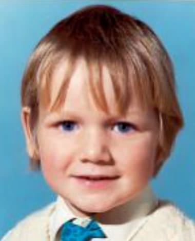 Young Gordon Ramsay as a child