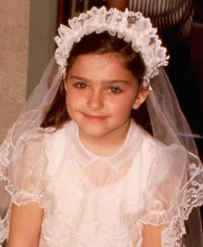 Young Madonna when she was a child.