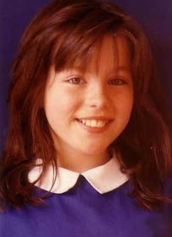 Young Kate Beckinsale as a child