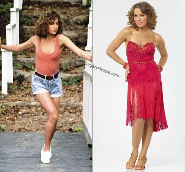 Jennifer Grey's body before and after