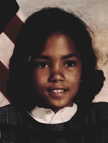 Young Halle Berry during her childhood