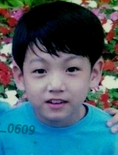 Jungkook during his childhood